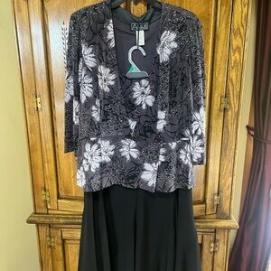 Three piece formal suit.